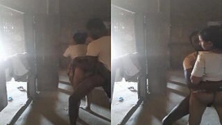 Desi Sali Standing Fucked | Viral MMS