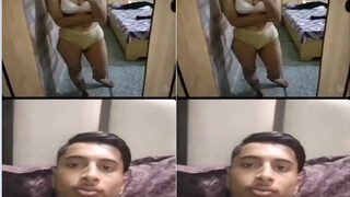 Desi Girl Shows Her Nude Body To Lover On VC Part 1 | Viral MMS
