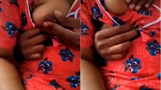 Cute Desi Girl Boobs Pressing By Hubby | Viral MMS