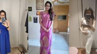 Sexy Desi Bhabhi Shows Milky Boobs | Viral MMS Desi