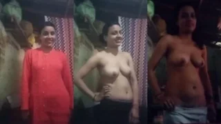Horny Desi Girl Striping And Fingering Part 1 | Viral MMS Desi