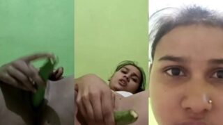 Horny Desi Girl Masturbating And Blowjob Part 1 | Viral MMS Desi