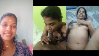Sexy Tamil Wife Blowjob And Fucking | Viral MMS Desi
