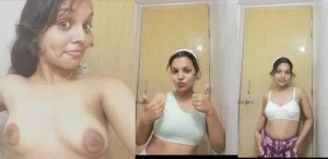 Sexy Desi Girl Shows For Lover | Viral MMS Desi