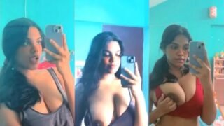 Cute Desi Girl Shows Boobs Part 1 | Viral MMS