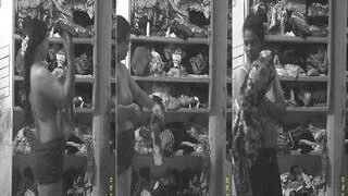 Desi Wife Wearing Cloths | Viral MMS